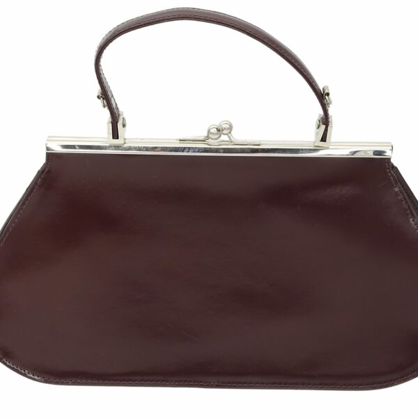 Sac "bonnie" marron - cuir véritable