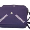 Sac à main "malvina" lilas en cuir – Image 5