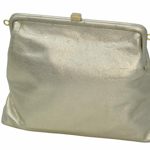 Sac à main en cuir "Mery" doré